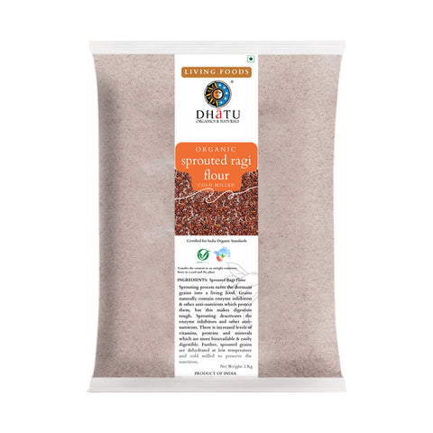 Dhātu (Dhatu) Organics – Organic Sprouted Ragi Flour