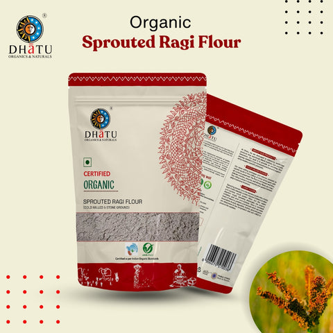 Dhātu (Dhatu) Organics – Organic Sprouted Ragi Flour