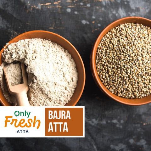 Only Fresh 100% Whole Bajra (Pearl Millet) Atta