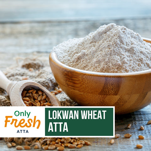 Only Fresh 100% Whole Wheat MP Lokwan Atta